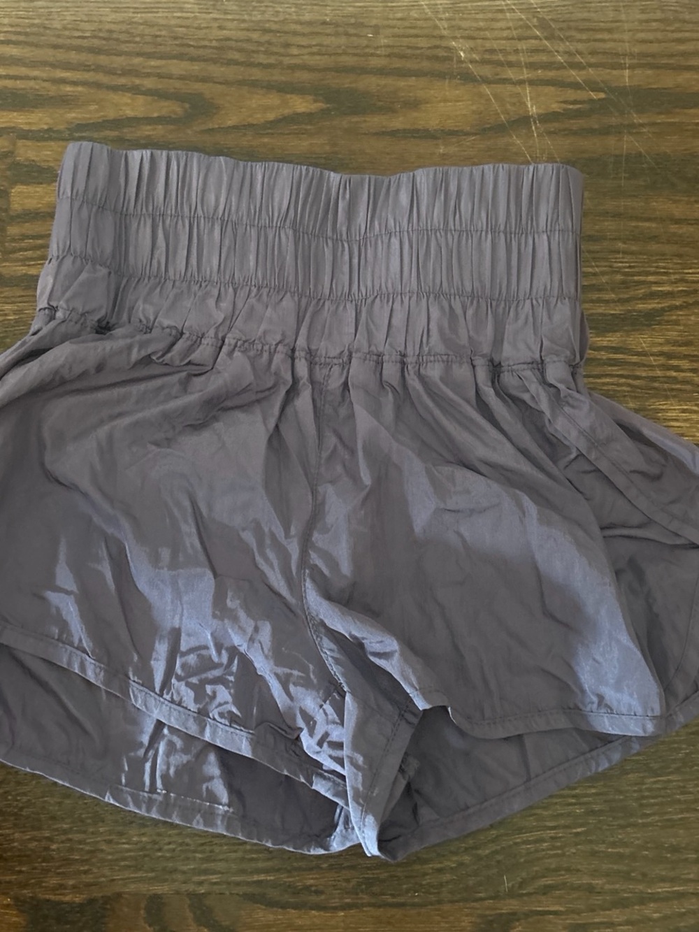 High-Waist free people movement Women’s Shorts - dark purple